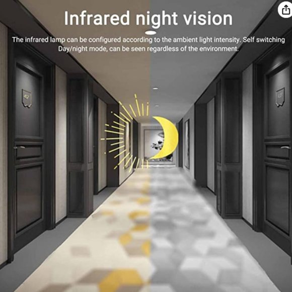 Smart Wireless Remote Video Doorbell Intelligent Visual Doorbell - Picture 5 of 7